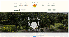 Desktop Screenshot of biosolnatura.it